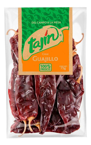 Chile Guajillo Tajín Entero 75 Gr