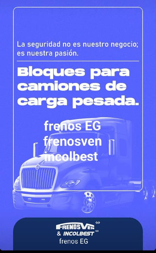 Bloque Frenosven 19-0355 4692 Lowboy 7 1/2x10h/dana Prem