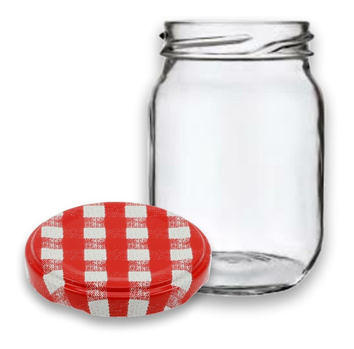 Potes De Vidro Para Bolo No Pote De 267ml Compota - Cx C/24