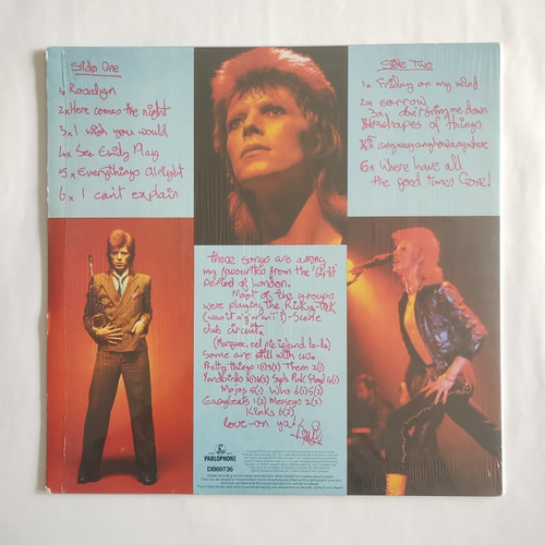 Lp - David Bowie - Pin-ups - Importado - Nm