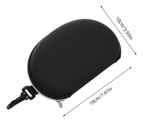 Funda Rígida Con Cremallera Para Gafas De Sol, Portátil, Caj