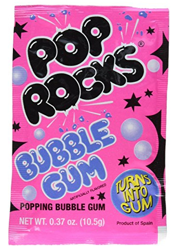 Chicle - Chicle - Pop Rocks Bubble Gum 24 Count