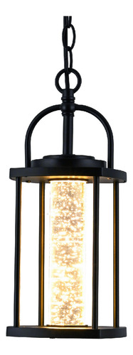Lampara Colgante Nero Industrial Class 2cltp749 Negro