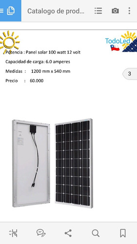 Panel Solar 100 Watt 12 Volt 
