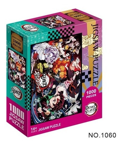 Puzzle Rompecabeza 1000 Pzas, Demon Slayer, Kimetsu No Yaiba