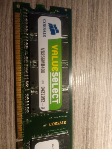 Memoria Ram Corsair 1 Gb Vs 256 Mb 400