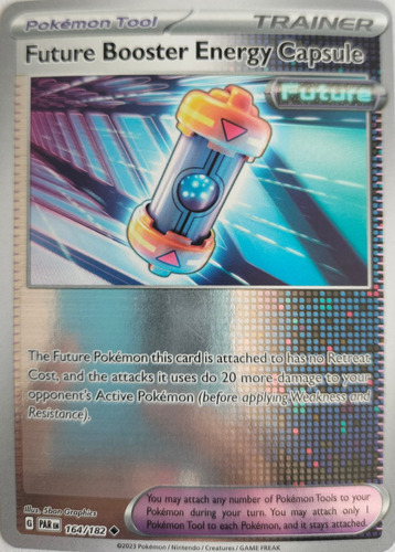 Pokémon Tcg Future Booster Energy Capsule Reverse 164/182