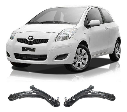 Par Bandeja Inferior Toyota Yaris Sport 1.3  2006 2015