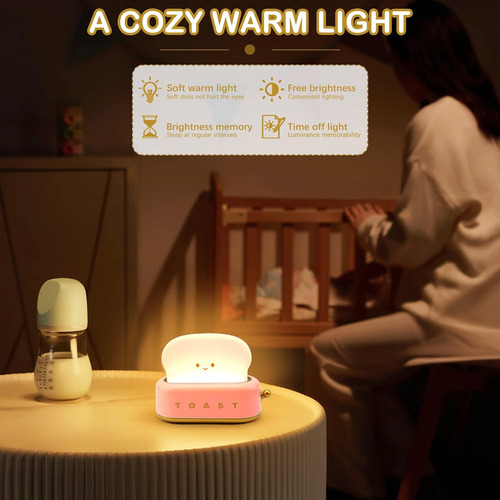Lámpara De Luz Nocturna Decorativa Para Tostadora, Lámparas