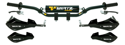 Cubre Puños Manubrio Rebatibles Honda Tornado Wirtz® X6 