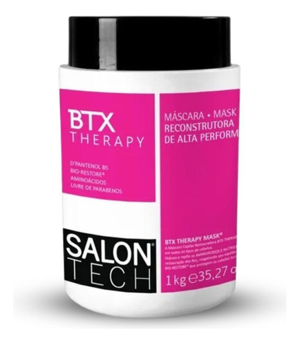 Btx Therapy Salontech Botox Capilar Profissional 1 Kg