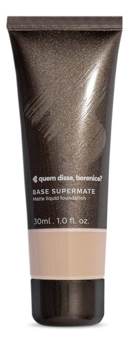 Base de maquiagem líquida Quem Disse, Berenice? Quem Disse, Berenice? Base Líquida Supermate Base Supermate tom cor 02q  -  30mL 30mg