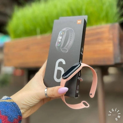 Imagen 2 de 10 de Smartband M6 Rosa Original Versión 2022
