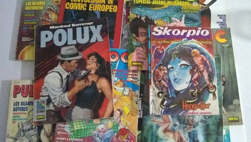 Lote De Historietas/comics De Autores Argentinos Y Europeos