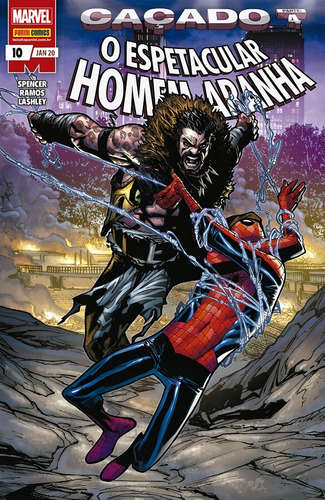 O Espetacular Homem-Aranha - 10, de Spencer, Nick. Editorial Panini Brasil LTDA, capa mole em português, 2020