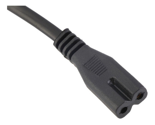Imagen 2 de 2 de Cable Alimentacion Tipo 8 Interlock 220v Fuente 1,5 Metros