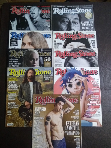 Revistas Rolling Stone. 223-230-231-232-233-234-235-236-237.