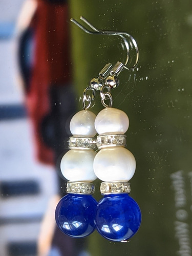 Conjunto Com Pérolas Legítmas Verdadeiras De Água Doce