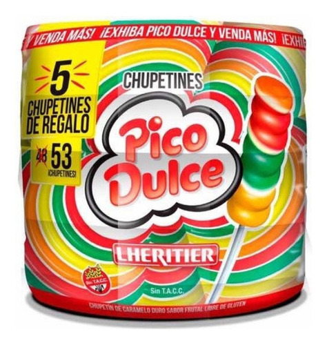 Chupetin Pico Dulce 53 Unidades Suchinasa