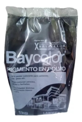 Oxido Para Pisos Baycolor Negro