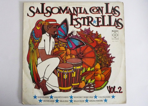 Salsomania Con Las Estrellas Vol. 2 - Lp Vinilo Acetato 