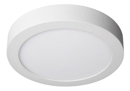 Panel / Foco / Plafon Led Sobrepuesto Redondo De 12w