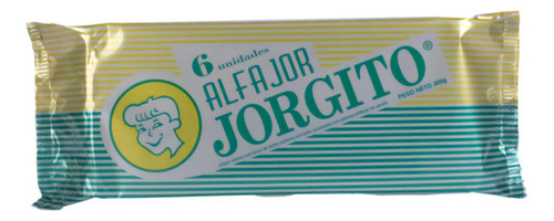 Alfajor Jorgito Pack X 6un - Los Sabores