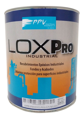 Loxpro Epóxico Aductoamina Hb Blanco