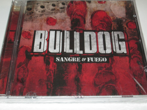 Cd Bulldog Sangre Y Fuego Nuevo Punk 36b