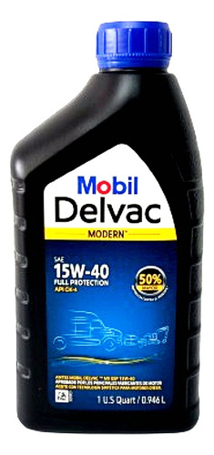 Aceite 15w40 Diesel Mobil Full Protección Somos Tienda 