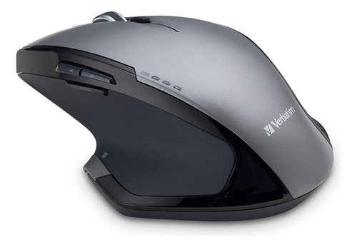 Mouse Inalámbrico Verbatim Deluxe De 8 Botones Para Escritor