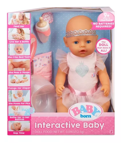 Baby Born Bebe Muñeca Interactiva Nuevo