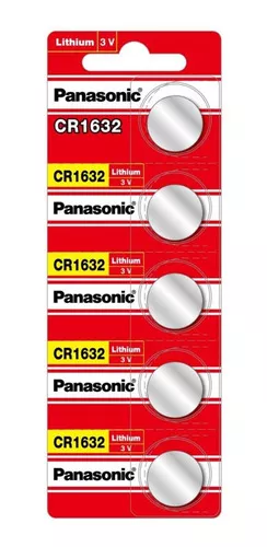 Pila Panasonic Litio Cr1632 Tira Con 5 Pilas