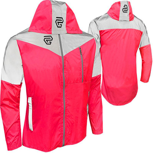 Chaqueta Cortaviento Reflectiva Mujer Gp Semi Impermeable