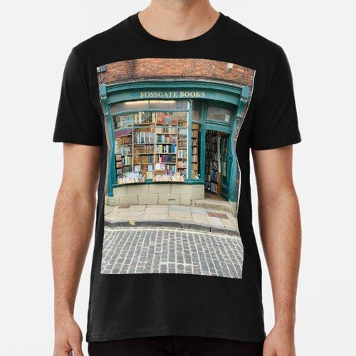 Remera Fossgate Book Shop Algodon Premium