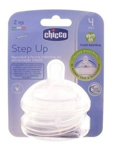 Par De Bicos Step Upfluxo Ajustavel 4m+ Chicco 811352