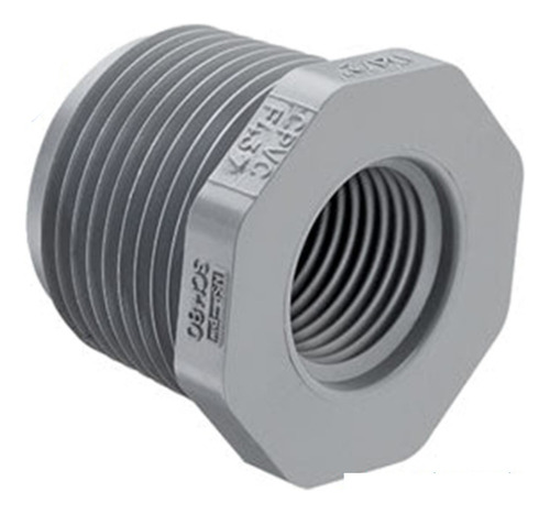 Jgo 2 Pzs Reduc Bushing Pvc Ced 80 Ind Rosca 2 A 1 Hembr