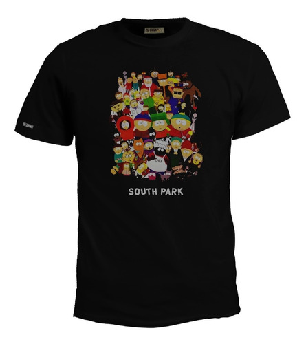 Camiseta Todos Los Personsajes South Park Serie Hombre Bto