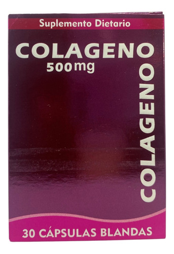 Colageno ×30 Cápsulas De Gelatina Blan - g a $25800