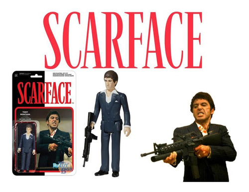 Imagen 1 de 2 de Tony Montana - Scarface - Figura Reaction
