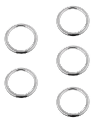 5x 5 Unids / Set Pulido 304 Acero Inoxidable O S Conector De
