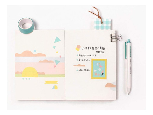 Yubbaex Washi Tape 12 Rollos Color Arcoiris Set De Cintas...