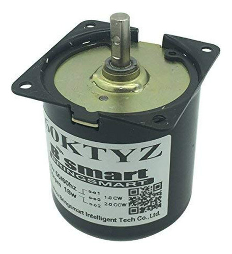 Bringsmart Motor De Ca De 60 Ktyz Y 5 Rpm, Caja De Cambios D