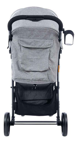 Carrinho de Bebê Passeio Vira Berço Startravel Maxi Baby - Cinza