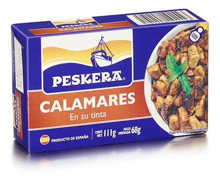 Calamares En Su Tinta Peskera 111gr