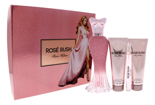 Eau De Toilette Paris Hilton Rose Rush, 100 Ml, Para Mujer