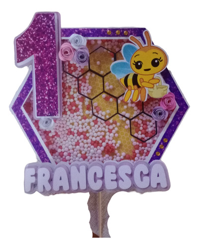 Cake Topper Adorno De Torta Abejita Chiquitita 1