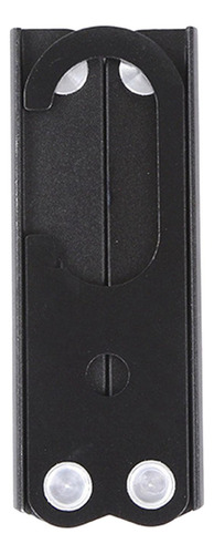 Perchas De Viaje Plegables De Metal, Color Negro