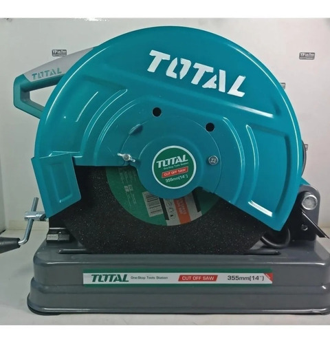 Sierra Sensitiva Cortadora Total Industrial 2350w 14'' 355mm