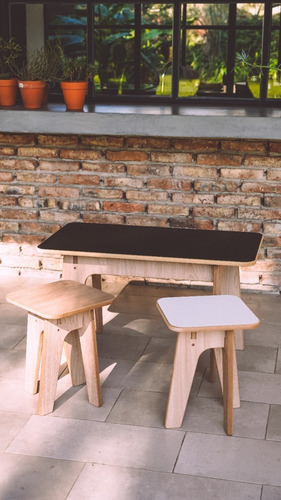 Imagen 5 de 9 de Banquetas De Madera 2 Unidades/ Deco De Diseño Envío Gratis